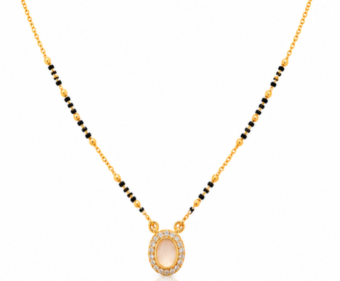 Premium Black Beads Chain for Women