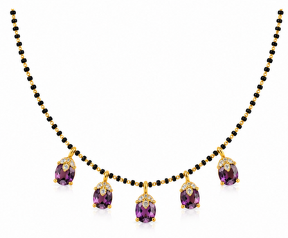 Luxury Black Beads Necklace for Women