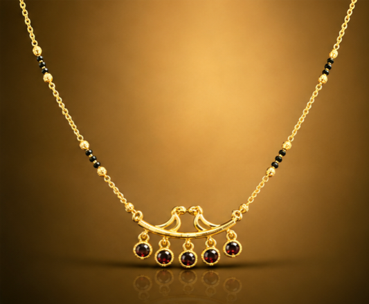 Elegant Daily Wear Black Beads Chain for Women