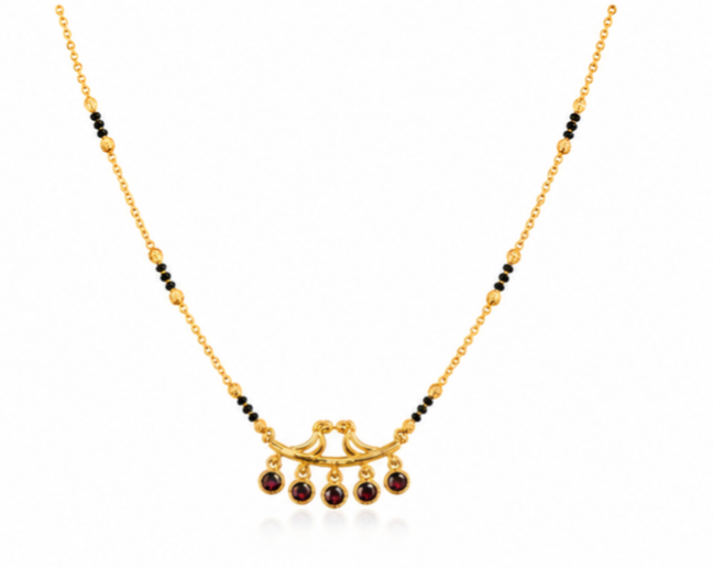 Elegant Daily Wear Black Beads Chain for Women