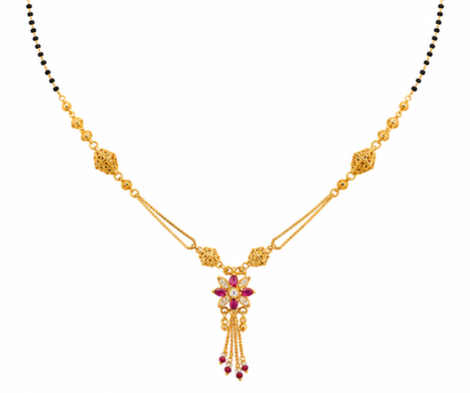 Premium Black Beads Chain for Women