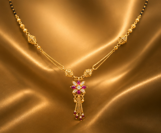 Premium Black Beads Chain for Women