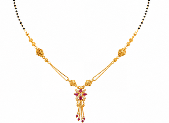 Premium Black Beads Chain for Women