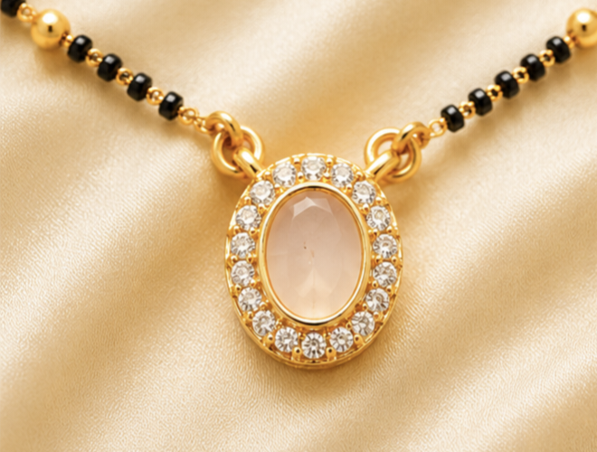 Premium Black Beads Chain for Women