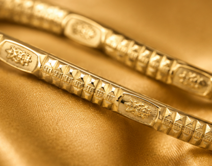 Golden Empress Traditional Bangles