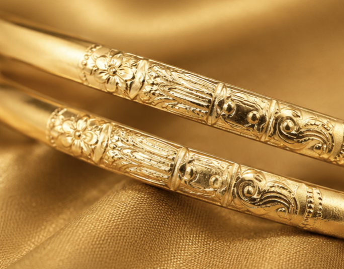 Royal Heritage Gold Bangles
