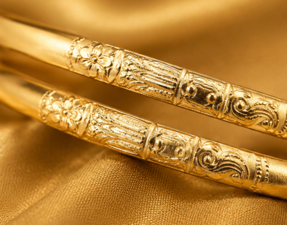 Heritage Gold Bangles