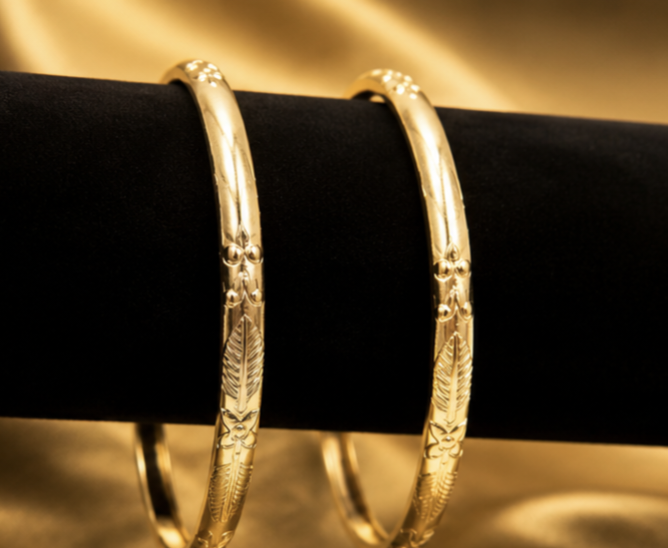 Heritage Gold Bangles