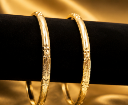 Heritage Gold Bangles