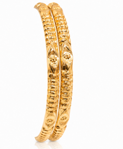 Golden Empress Traditional Bangles