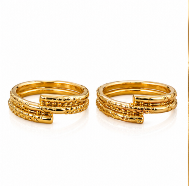 Elegant Gold Toe Rings for Women