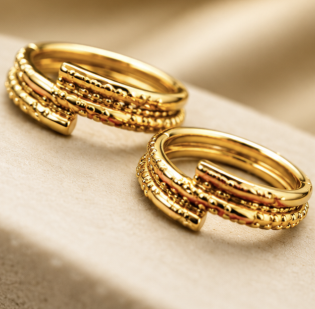 Elegant Gold Toe Rings for Women