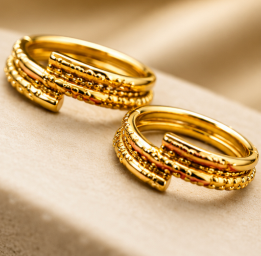 Elegant Gold Toe Rings for Women