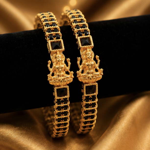 Celestial Shine CZ Stone Designer Bangle