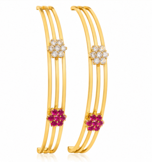 Diamond Look Stone Embellished Bracelet